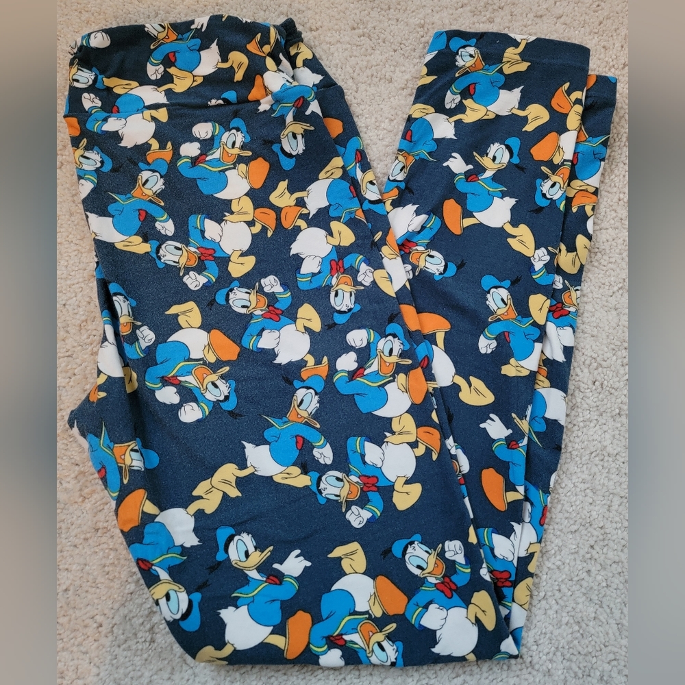 LuLaRoe Donald Duck Disney Leggings